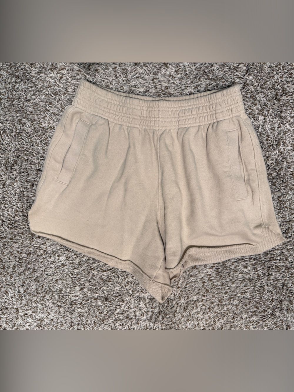 aerie Tan Lounge Shorts